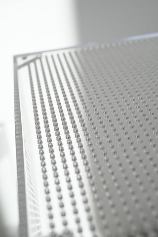 Vent panel seen from inside